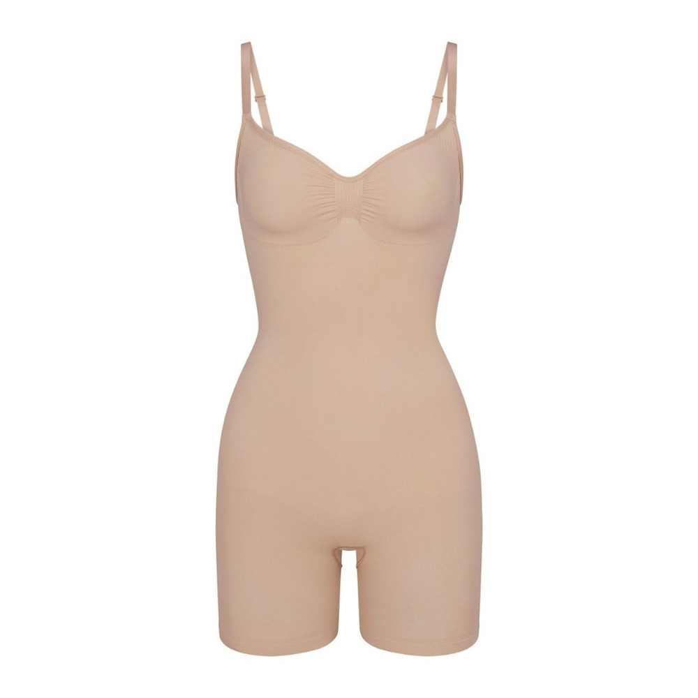 Skims Seamless Sculpt Mid Thigh Bodysuit 2X/3X